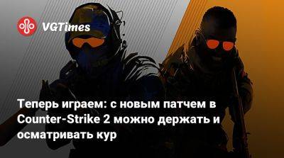 Теперь играем: с новым патчем в Counter-Strike 2 можно держать и осматривать кур - vgtimes.ru