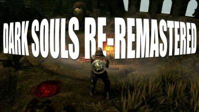 После 8 месяцев и более 1000 потраченных часов работа над Dark Souls Re-Remastered завершена - playground.ru