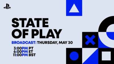 Официально: игровая презентация State of Play от Sony пройдёт 31 мая - playground.ru