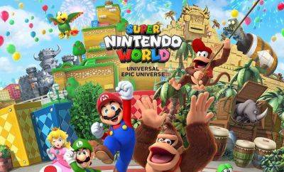 Открытие парка Super Nintendo World состоится в 2025 году в Орландо - gametech.ru - Япония - штат Флорида - Сингапур