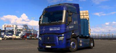 В Euro Truck Simulator 2 впервые за 12 лет появился электрогрузовик. Игра оказалась не готова к полноценному релизу модели - gametech.ru