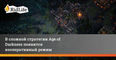 В сложной стратегии Age of Darkness появится кооперативный режим - ridus.ru
