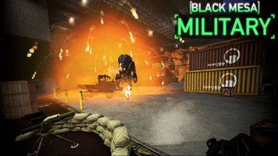 Гордон Фримен - Состоялся выход обновлённой версии Black Mesa: Military - playground.ru