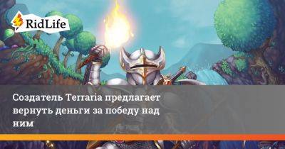 Эндрю Спинкс - Создатель Terraria предлагает вернуть деньги за победу над ним - ridus.ru
