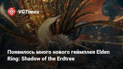 Появилось много нового геймплея Elden Ring: Shadow of the Erdtree - vgtimes.ru - Россия