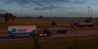 Авторы American Truck Simulator показали первые скриншоты нового дополнения. SCS Software отправляется в штат Айова - gametech.ru - Сша - city Big - штат Айова