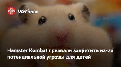 Hamster Kombat призвали запретить из-за потенциальной угрозы для детей - vgtimes.ru - республика Татарстан