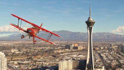Фрэнк Миллер - Алан Мур - Microsoft Flight Simulator отправит в путешествие в Лас-Вегас. Обновление добавило популярный город - gametech.ru
