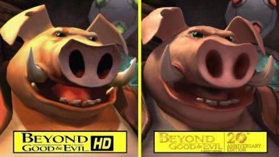 Появилось сравнение Beyond Good & Evil 20th Anniversary Edition с HD-версией игры - playground.ru