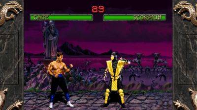 Джон Кейдж - На новом скриншоте ремейка Mortal Kombat Trilogy можно увидеть Скорпиона и Джонни Кейджа - playground.ru