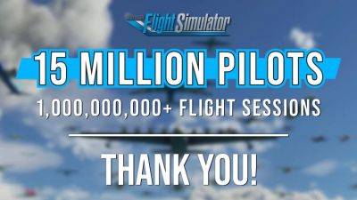 В Microsoft Flight Simulator сыграли уже 15 млн игроков - fatalgame.com - Сша