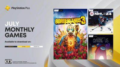 Бедняцкий подгон от PlayStation Plus за июль: Borderlands 3, NHL 24 и Among Us - coop-land.ru