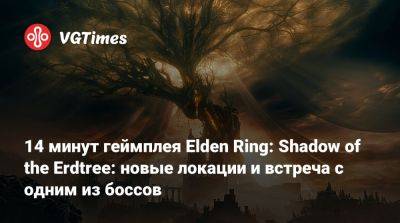 14 минут геймплея Elden Ring: Shadow of the Erdtree: новые локации и встреча с одним из боссов - vgtimes.ru