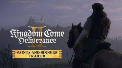 Секс, убийства и осада замка: на Summer Game Fest 2024 показали свежий трейлер Kingdom Come: Deliverance 2 - playground.ru