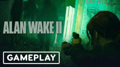 Алан Уэйк - Джесси Фейден - Шон Эшмор - 6 минут геймплея дополнения Night Springs для Alan Wake 2 - playground.ru