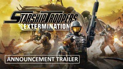 Каспер Ван-Дин - Полная версия шутера Starship Troopers: Extermination выйдет 11 октября на PS5, Xbox Series и ПК - playground.ru