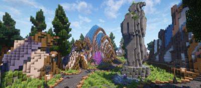 Фанаты построили деревню дренеев в Minecraft - noob-club.ru