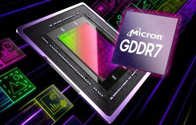 Одна лишь память GDDR7 может принести повышение производительности у видеокарт на 30%. Так утверждает Micron - playground.ru