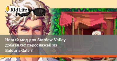 Новый мод для Stardew Valley добавляет персонажей из Baldur's Gate 3 - ridus.ru