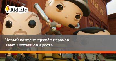 Новый контент привёл игроков Team Fortress 2 в ярость - ridus.ru