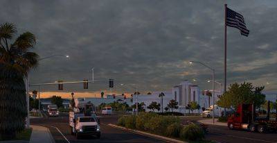 American Truck Simulator получит ремейк Калифорнии. Новые скриншоты городов Санта-Мария и Окснард - gametech.ru - Сша - штат Калифорния