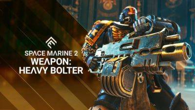 Новый трейлер Warhammer 40,000: Space Marine 2 посвящён тяжелому болтеру - playground.ru