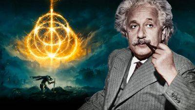 Геймер создал Альберта Эйнштейна в Elden Ring – забавное фото - games.24tv.ua