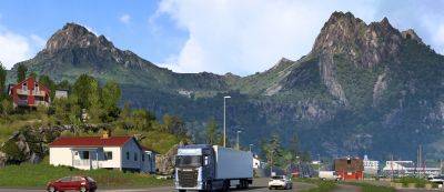 Горы Норвегии в Euro Truck Simulator 2. Новые скриншоты северного дополнения - gametech.ru - Финляндия - Швеция - Голландия - Швейцария - Австрия - Норвегия