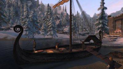 Благодаря моду в The Elder Scrolls V: Skyrim добавили функционирующие корабли - playground.ru