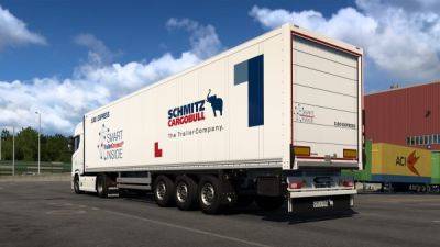 Состоялся релиз DLC Schmitz Cargobull Trailer Pack для Euro Truck Simulator 2 - playground.ru