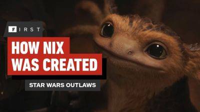 Создатели Star Wars Outlaws знакомят игроков с Никсом - спутником главной героини - fatalgame.com