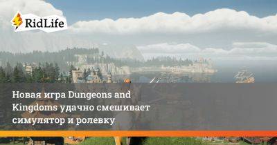 Новая игра Dungeons and Kingdoms удачно смешивает симулятор и ролевку - ridus.ru