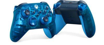 Microsoft анонсировала полупрозрачный синий контроллер Xbox Sky Cipher - gamemag.ru