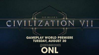 Официально: Sid Meier's Civilization 7 покажут на Gamescom Opening Night Live - playground.ru - штат Вашингтон