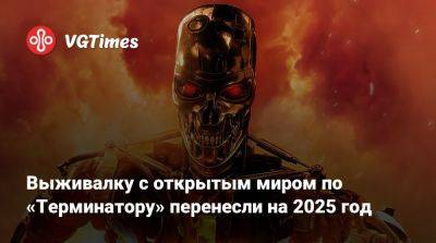 Выживалку с открытым миром по «Терминатору» перенесли на 2025 год - vgtimes.ru