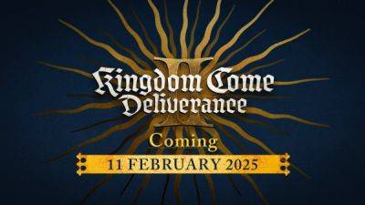 Официально: Kingdom Come: Deliverance 2 выйдет 11 февраля 2025 года - playground.ru