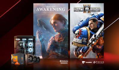 AMD представила новый комплект Ryzen & Radeon, включающий Warhammer 40,000: Space Marine 2 и Unknown 9 Awakening - playground.ru