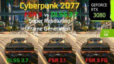 Новые сравнения Cyberpunk 2077 демонстрирует не очень удачную реализацию AMD FSR 3 с плохим качеством изображения - playground.ru