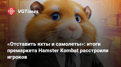 «Отставить яхты и самолеты»: итоги премаркета Hamster Kombat расстроили игроков - vgtimes.ru