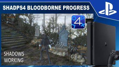 Создатели shadPS4 добавили в Bloodborne тени и освещение - playground.ru