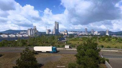 SCS Software показала цементный завод в Салониках из будущего DLC Греция в Euro Truck Simulator 2 - playground.ru - Греция