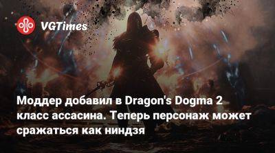 Моддер добавил в Dragon's Dogma 2 класс ассасина. Теперь персонаж может сражаться как ниндзя - vgtimes.ru