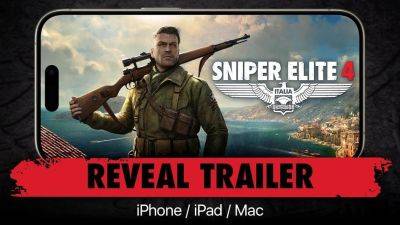 Карл Фэйрберн - Стань элитным снайпером на устройствах Apple. Sniper Elite 4 доступна на iOS - gametech.ru - Русь