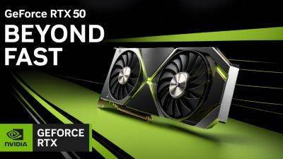 NVIDIA подтвердила, что видеокарты RTX 50 быстрее RTX 40 на 15-30% с RT и без DLSS - playground.ru