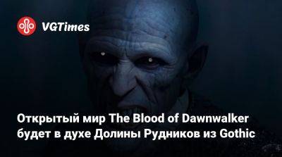 Конрад Томашкевич (Konrad Tomaszkiewicz) - Открытый мир The Blood of Dawnwalker будет в духе Долины Рудников из Gothic - vgtimes.ru