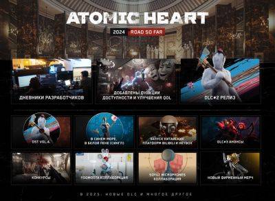 Создатели Atomic Heart вспомнили о главных событиях 2024 года - playground.ru - Китай