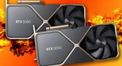 Видеокарты RTX 5080 и RTX 5090 могут поступить в продажу только к середине февраля - app-time.ru - Китай - Тайвань