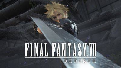 Клауд Страйф - Final Fantasy VII Rebirth вышла на ПК: у игры нет защиты Denuvo - playground.ru