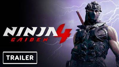 Team Ninja и Platinum Games представили брутальный трейлер четвертой части Ninja Gaiden - playground.ru