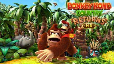 Donkey Kong Country Returns HD — успешно стартовала в Японии. Топ продаж страны - gametech.ru - Япония